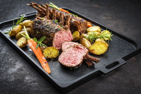 Champagner und Fleisch