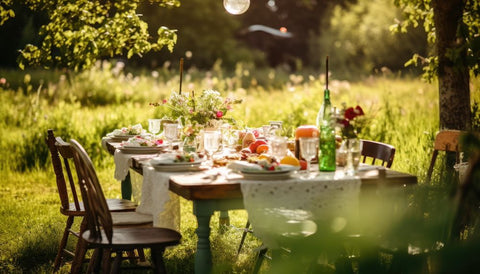 Champagner für Picknick und Sommerparty