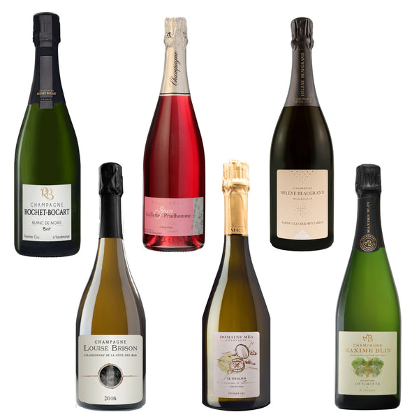 6 Flaschen "Les Fa'bulleuses de Champagne"