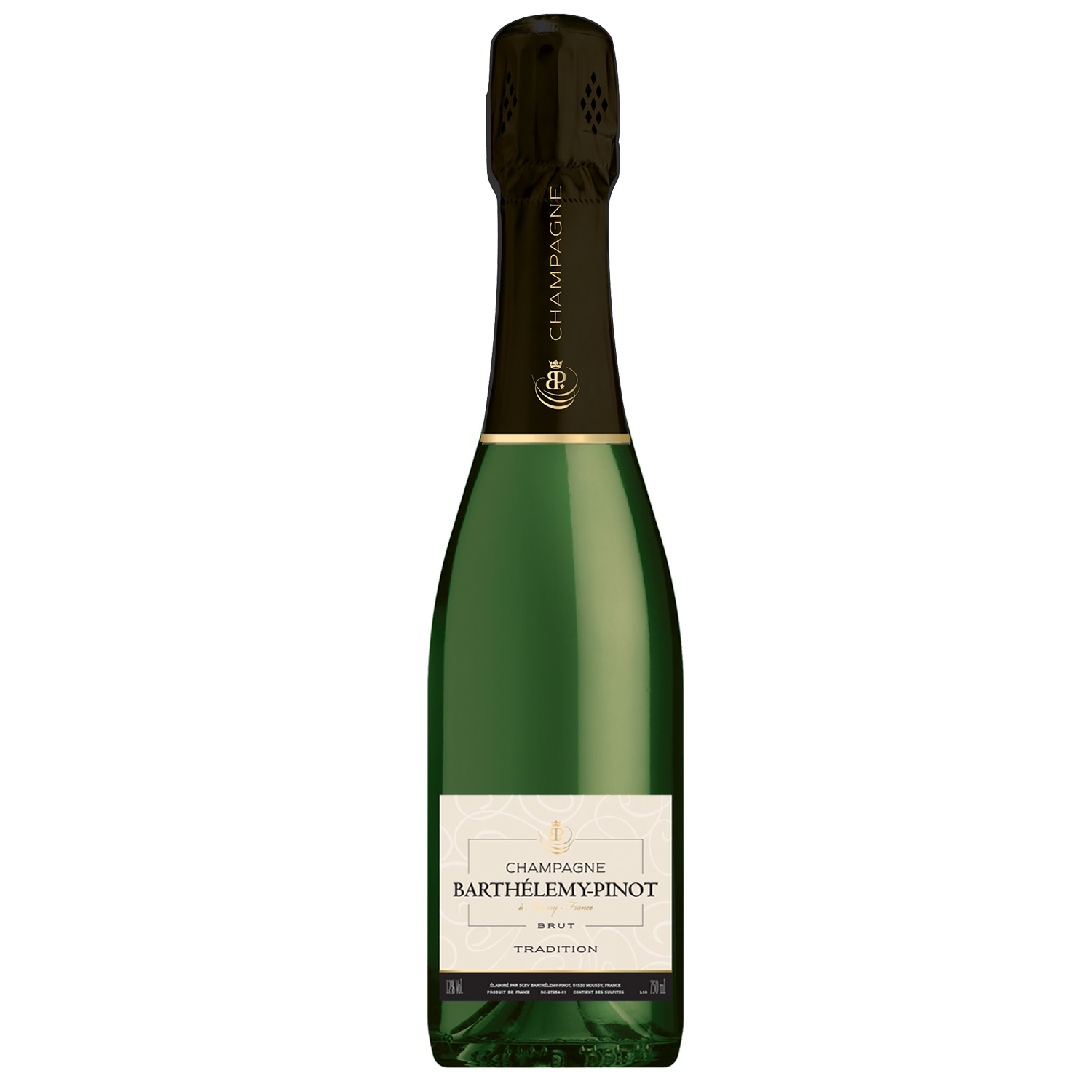 Champagne Barthélemy-Pinot: Tradition Brut - 0,375L