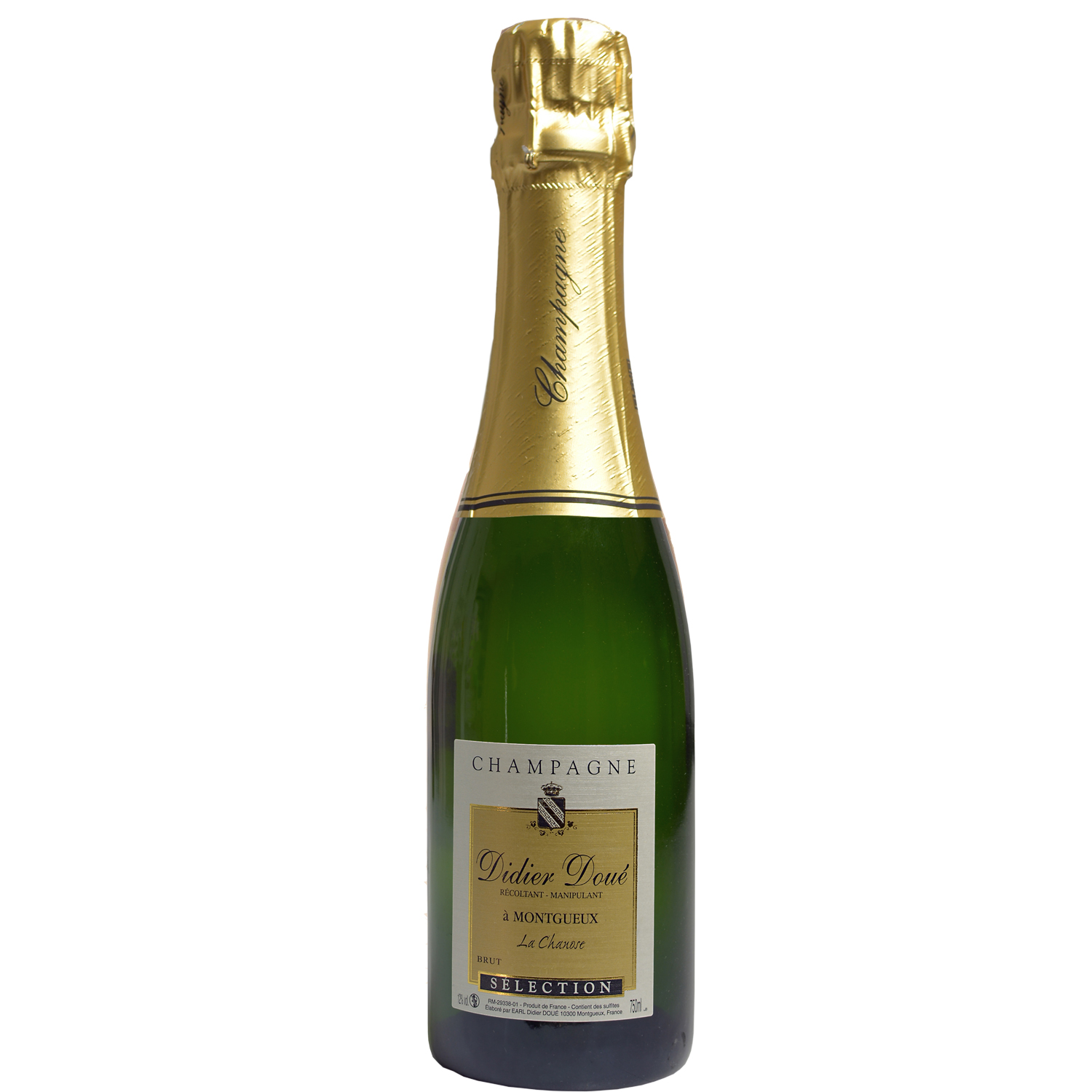Champagne Didier Doué: Brut La Chanose - Bio - 0,375L