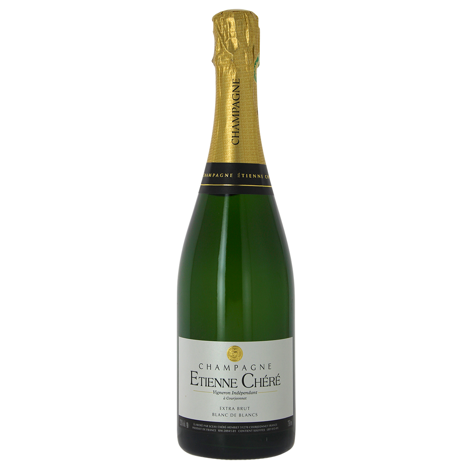 Champagne Etienne Chéré: Blanc de Blancs Extra Brut