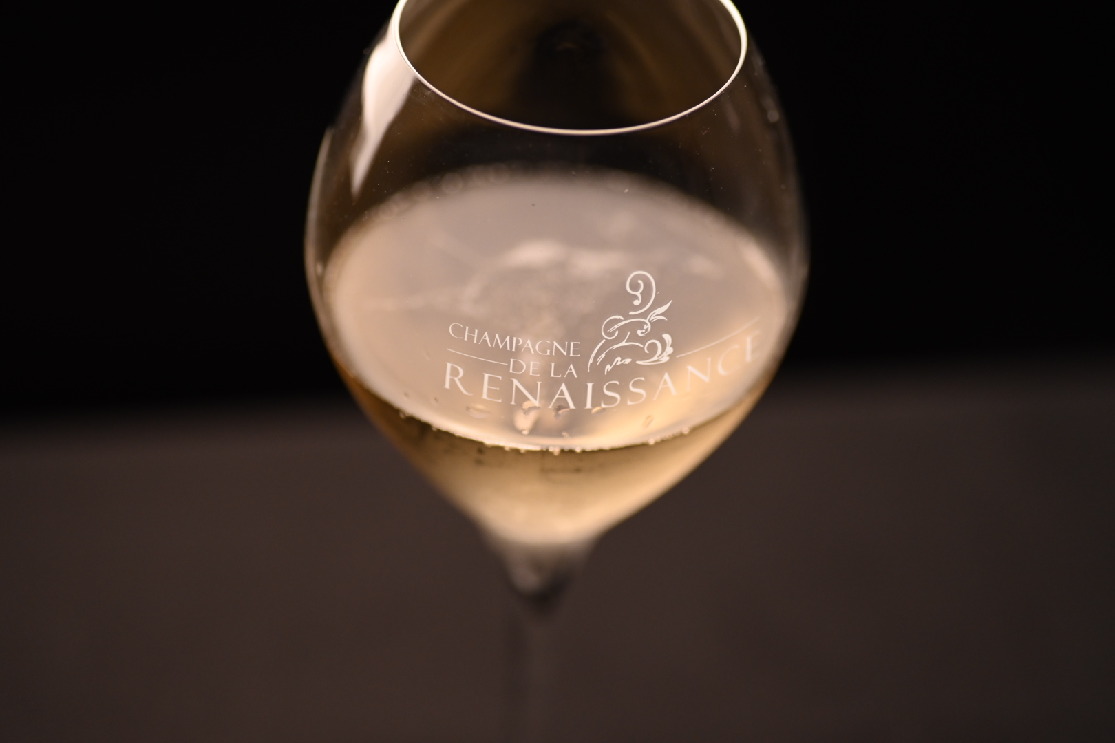 champagne de la Renaissance glass 
