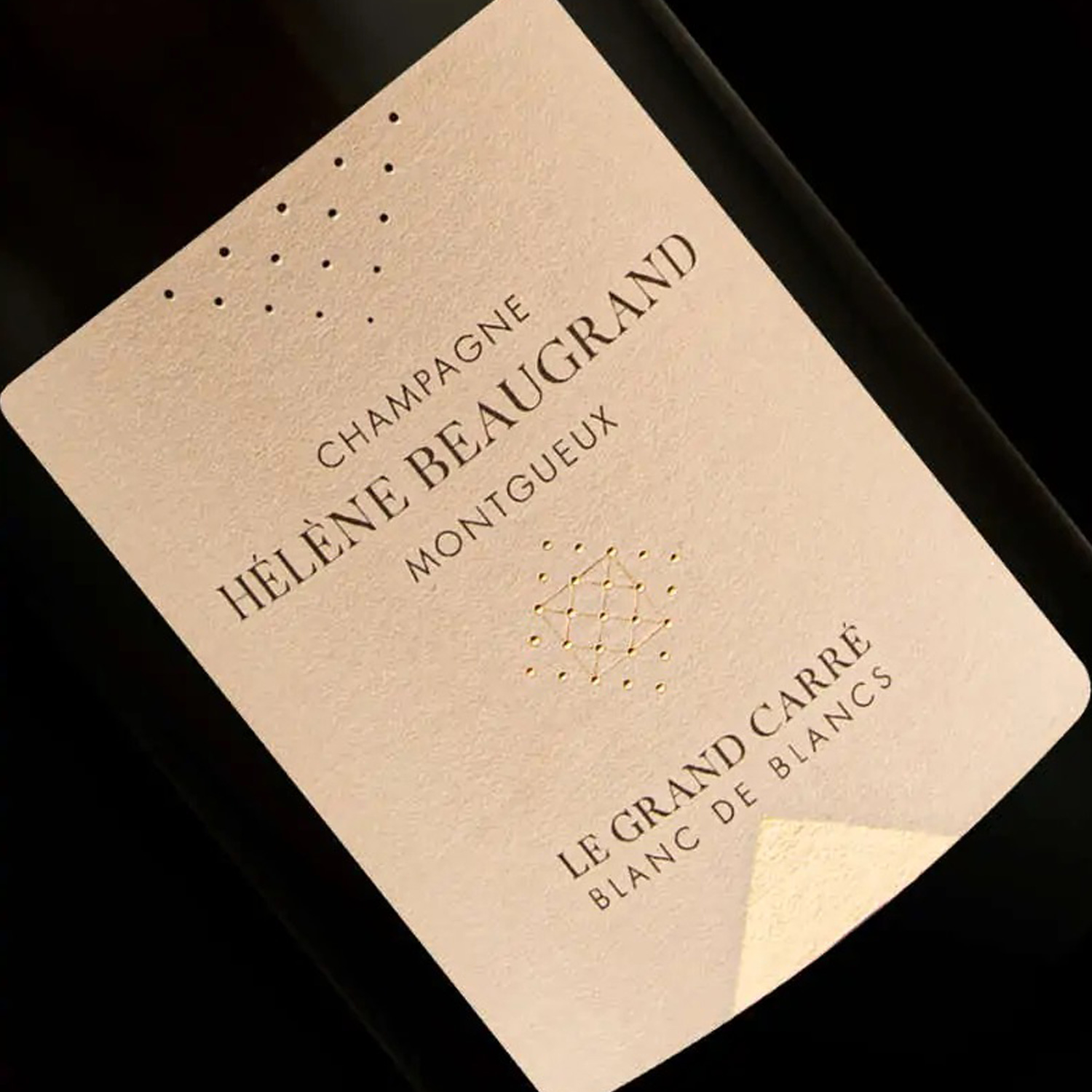 Champagne Hélène Beaugrand: Le Grand Carré Blanc de Blancs Extra Brut - 0,375L
