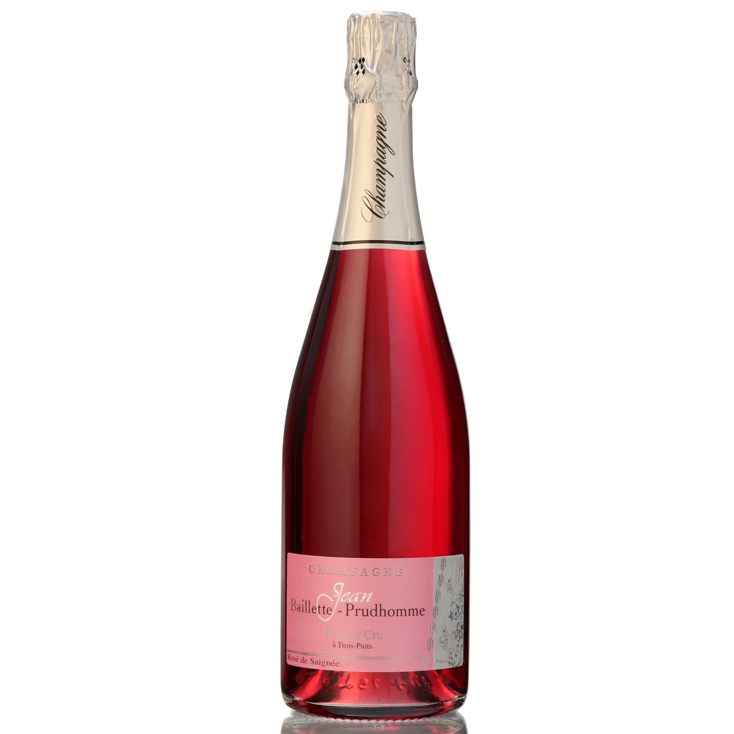 Champagne Jean Baillette-Prudhomme: Rosé de Saignée - 1er Cru